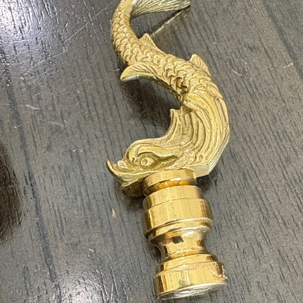 Gold Decorative Wall Hook Finials - Set of 5